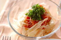 タラコのせくずし豆腐