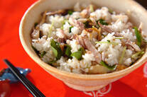 アジの混ぜご飯