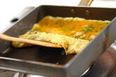ホタテ入り卵焼き ジャコおろし添えの作り方1