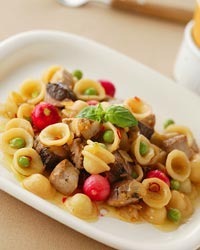 カツオのオレキエッテ