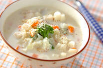 長芋のミルクスープ