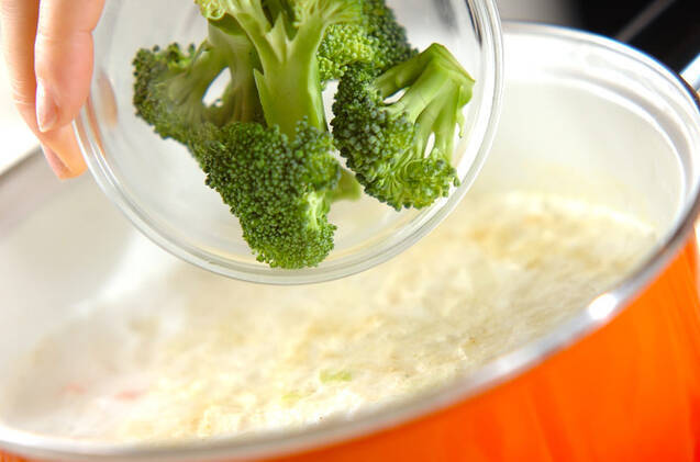 長芋のミルクスープの作り方の手順5