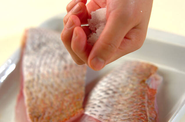 梅入り鯛飯の作り方の手順1