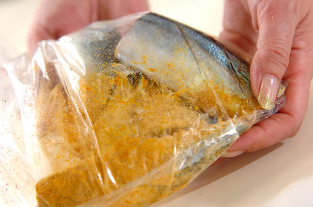 サンマのカレー風味焼きの作り方の手順2