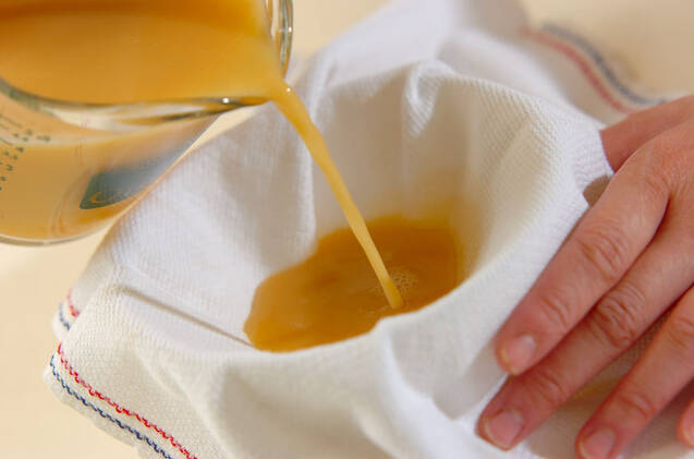 ユリネ入り茶碗蒸しの作り方の手順6