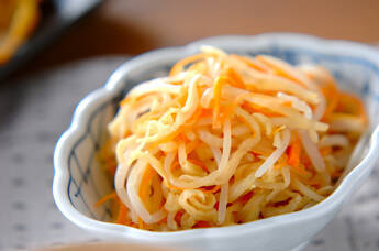 モヤシの酢の物