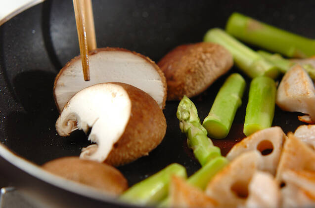 焼き野菜マヨポン添えの作り方の手順6
