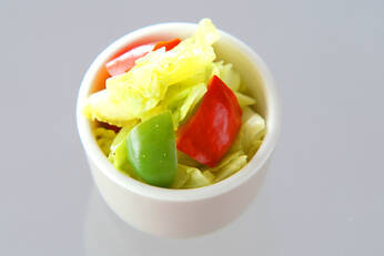 キャベツのカレー蒸し