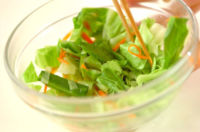 野菜の甘酢の作り方の手順3