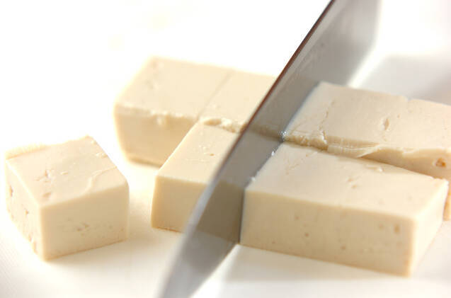 豆腐と昆布の炒め物の作り方の手順1