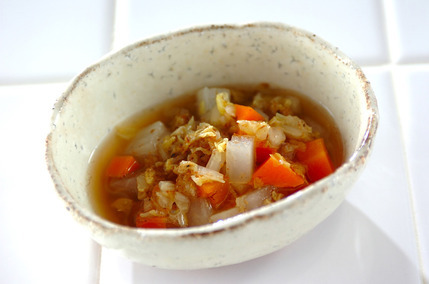 白菜のおかか煮