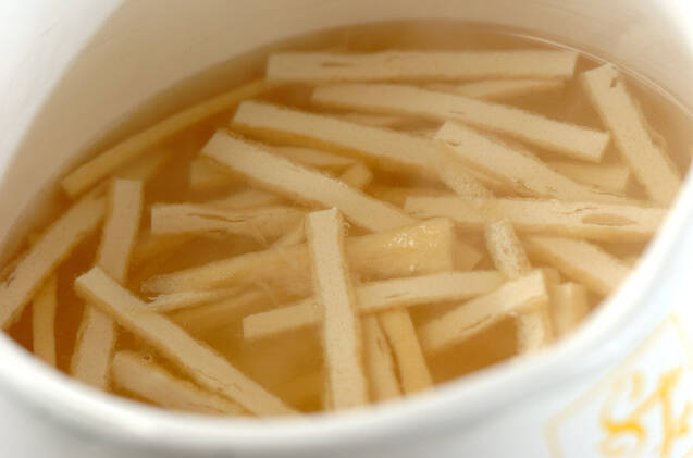 納豆のみそ汁の作り方の手順3