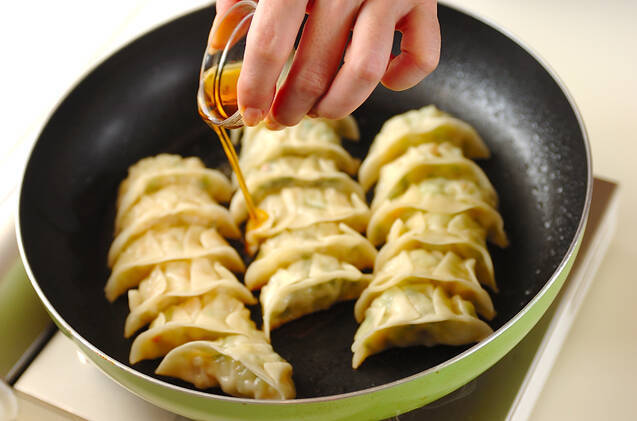 べジ餃子の作り方の手順5