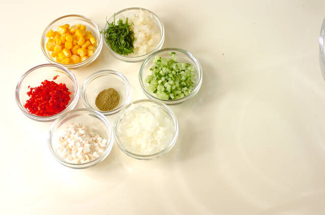 べジ餃子の作り方の手順2