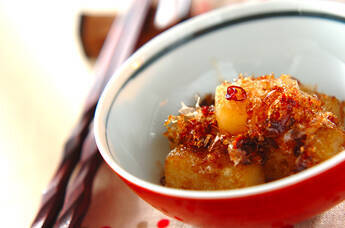 コンニャクのピリ辛炒め