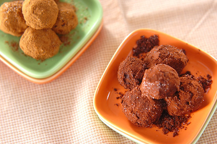 2種類の白玉揚げボール