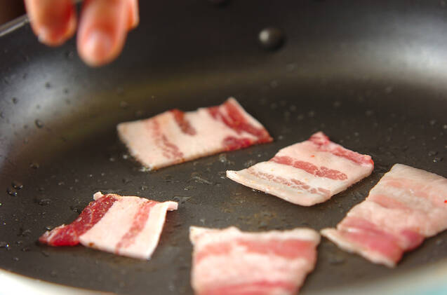 豚肉とジャガイモのペタンコ焼きの作り方の手順5