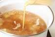 豆腐とレタスのスープの作り方の手順3