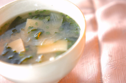 高野豆腐のみそ汁
