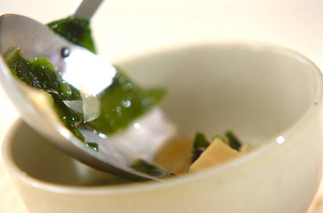 高野豆腐のみそ汁の作り方の手順5