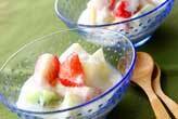 フルーツヨーグルト