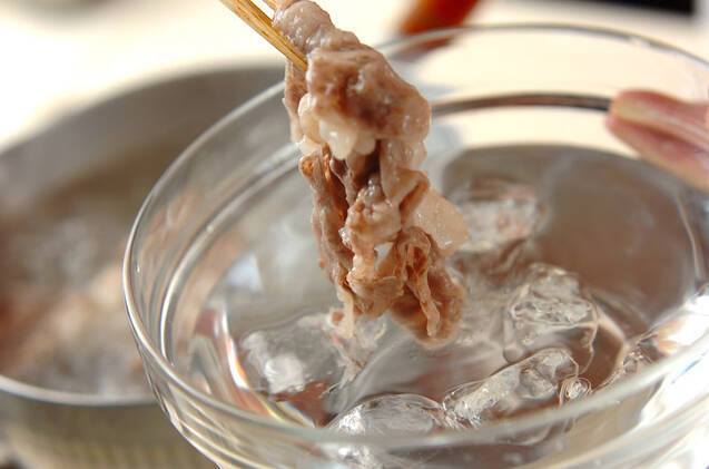 牛しゃぶしゃぶの梅ダレの作り方の手順6