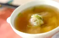 チキン団子スープ
