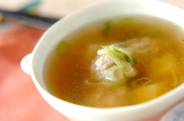 チキン団子スープ