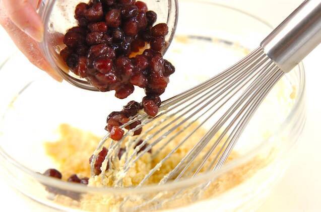 小豆抹茶クッキーの作り方の手順4