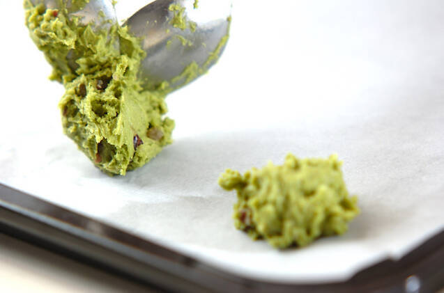 小豆抹茶クッキーの作り方の手順6