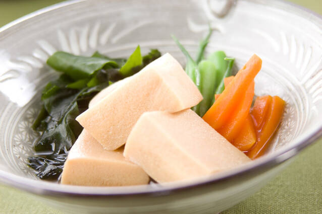 高野豆腐の煮物