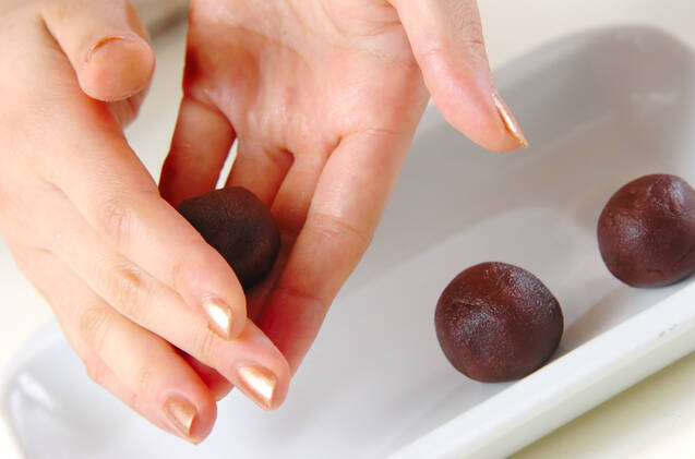 フルーツ大福の作り方の手順3