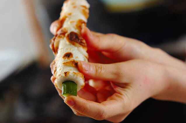 射込みちくわの作り方の手順4