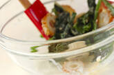 ホウレン草とちくわの和え物の作り方2