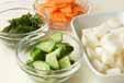 長芋サラダの下準備1