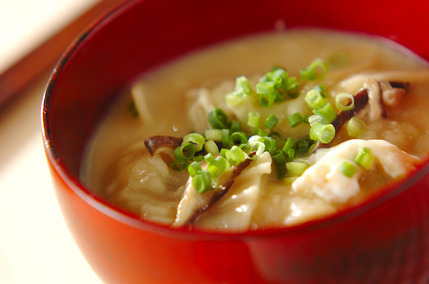 スープエビ餃子