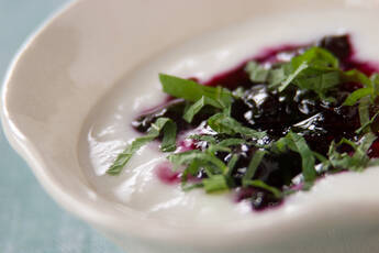 ブルーベリーヨーグルト