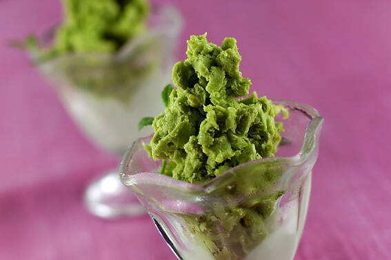 アボカドのアイスクリーム