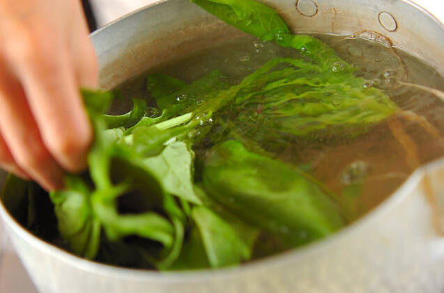 豆モヤシのザーサイ和えの作り方の手順1