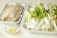 白菜とエノキの甘酢和えの作り方の手順1