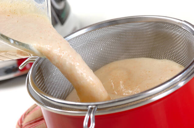 ニンジンのポタージュの作り方の手順4