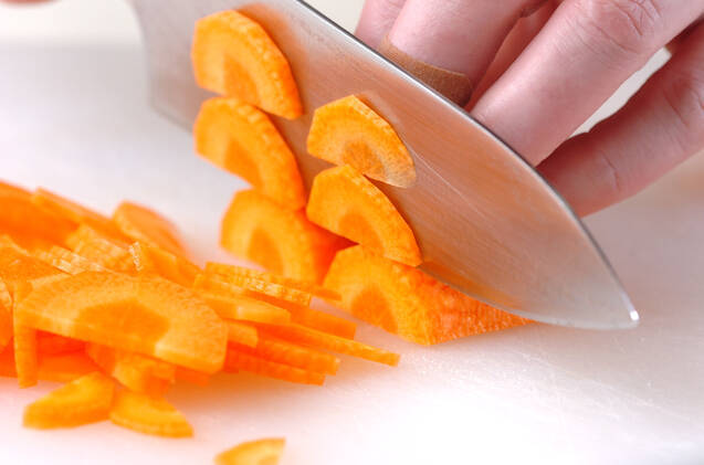 ニンジンのポタージュの作り方の手順1