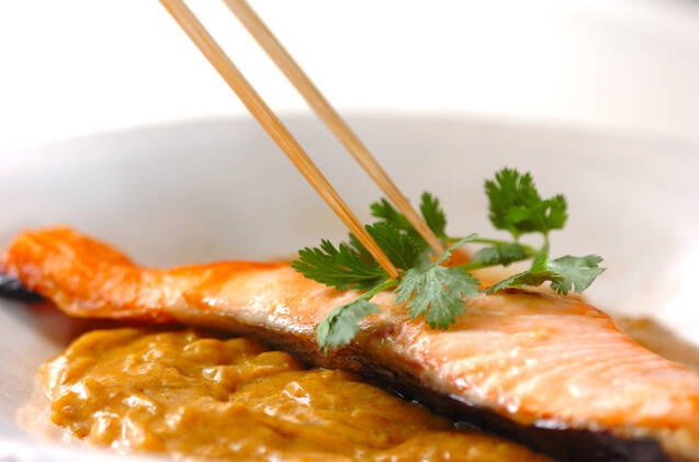 鮭のカレーソースの作り方の手順7