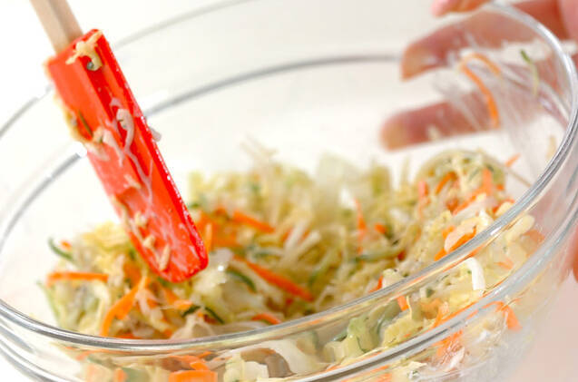 コールスローの作り方の手順7