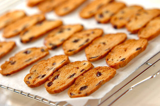 レーズンパンのラスクの作り方の手順4