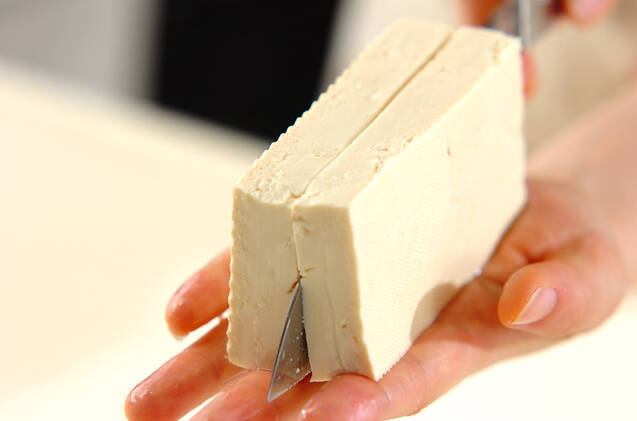 豆腐のソースカツの作り方の手順1
