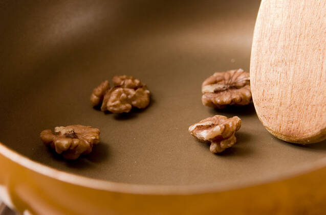 カラメルバナナアイス添の作り方の手順1