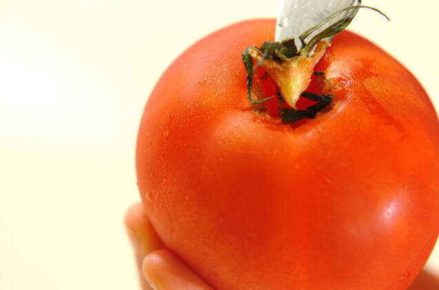 フレッシュトマトのスープの作り方の手順1