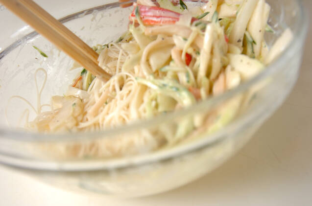 素麺サラダの作り方の手順4