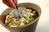 枝豆と豆腐の丼の作り方の手順3